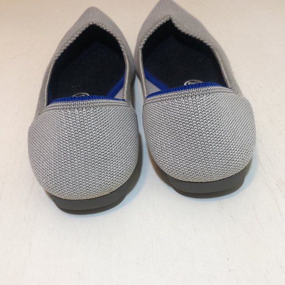 Rothy’s  Flats Beige Point  Slips-On Shoes Size 7W - Picture 7 of 12